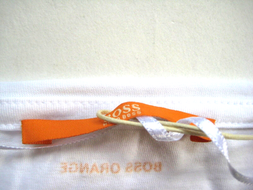 Camicia Hugo Boss S bianca stampa elegante NUOVA!!! - Foto 3 di 8
