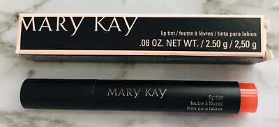 New In Box Mary Kay Lip Tint Canyon Coral #138247 ~ Full Size ~ Fast Ship