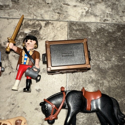 Playmobil figures lot pirate treasure chest and animals lot playmobil toys - Picture 4 of 6