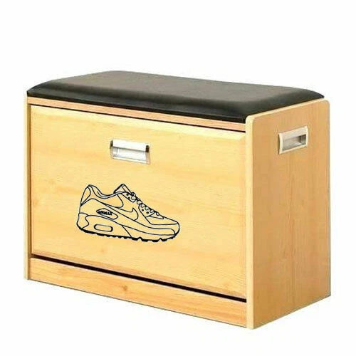 Calcomanía de vinilo Air Max 90 negras para zapatos para correr para Macbook computadora portátil ventana pared coche Foto 4 de 4