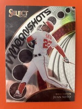 2022 Panini Select Moon Shots Holo Prizm Juan Soto #MS18 Washington Nationals