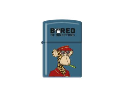 Zippo Feuerzeug Bored of Directors sky blue Sturmfeuerzeug