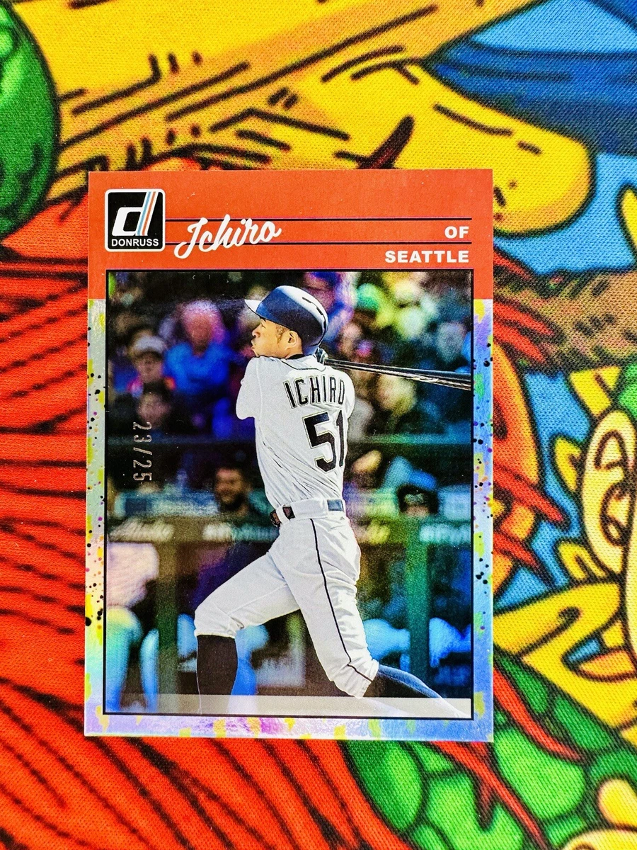 Donruss Ichiro Suzuki Baseball Serial Numbered Sports Trading