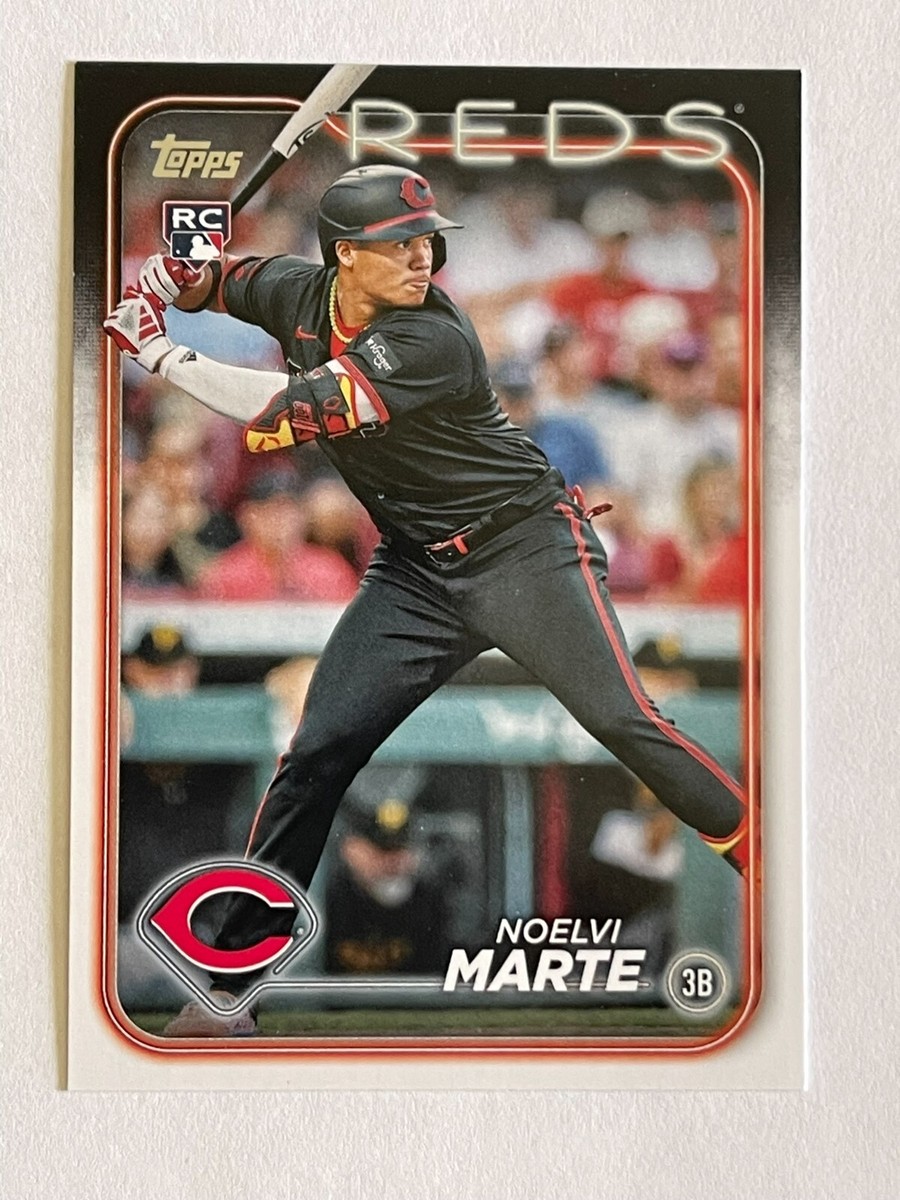2024 TOPPS NOELVI MARTE #548 ROOKIE 3B CINCINNATI REDS BASEBALL 