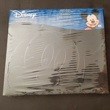 New Disney Mickey Mouse Embossed Scrapbook Album Black Sealed