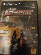 Authentic & Tested Midnight Club: Street Racing For PS2, Cib, Black Label, Works