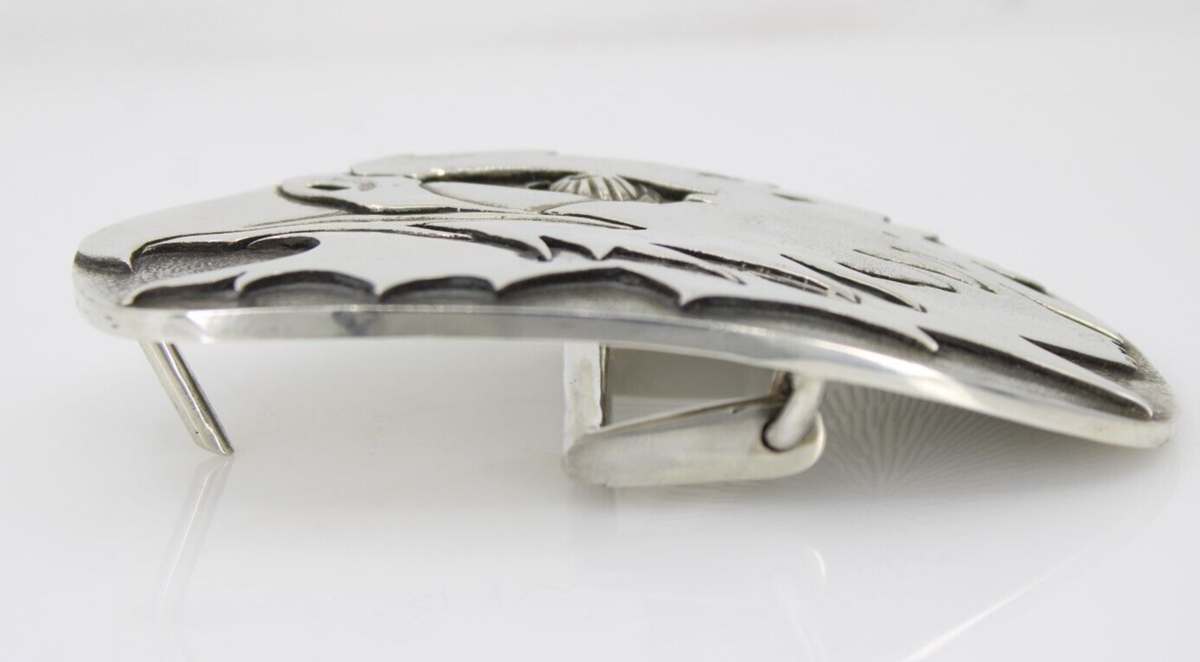 Native American Yaqui Danny Romero Sterling Silver 4 display picture 1