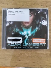 Glam Nation Live by Adam Lambert (CD, Mar-2011, 2-discs, ex-lib copy)