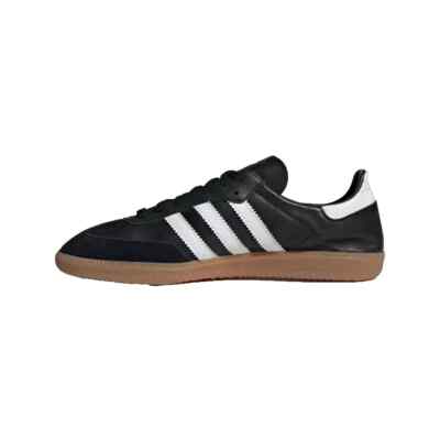 Adidas Men's Samba Decon Black Whte Sneakers [IF0641] Gum Bottom