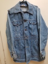 Levi's Vintage 70's Orange Tab Denim Jacket Large