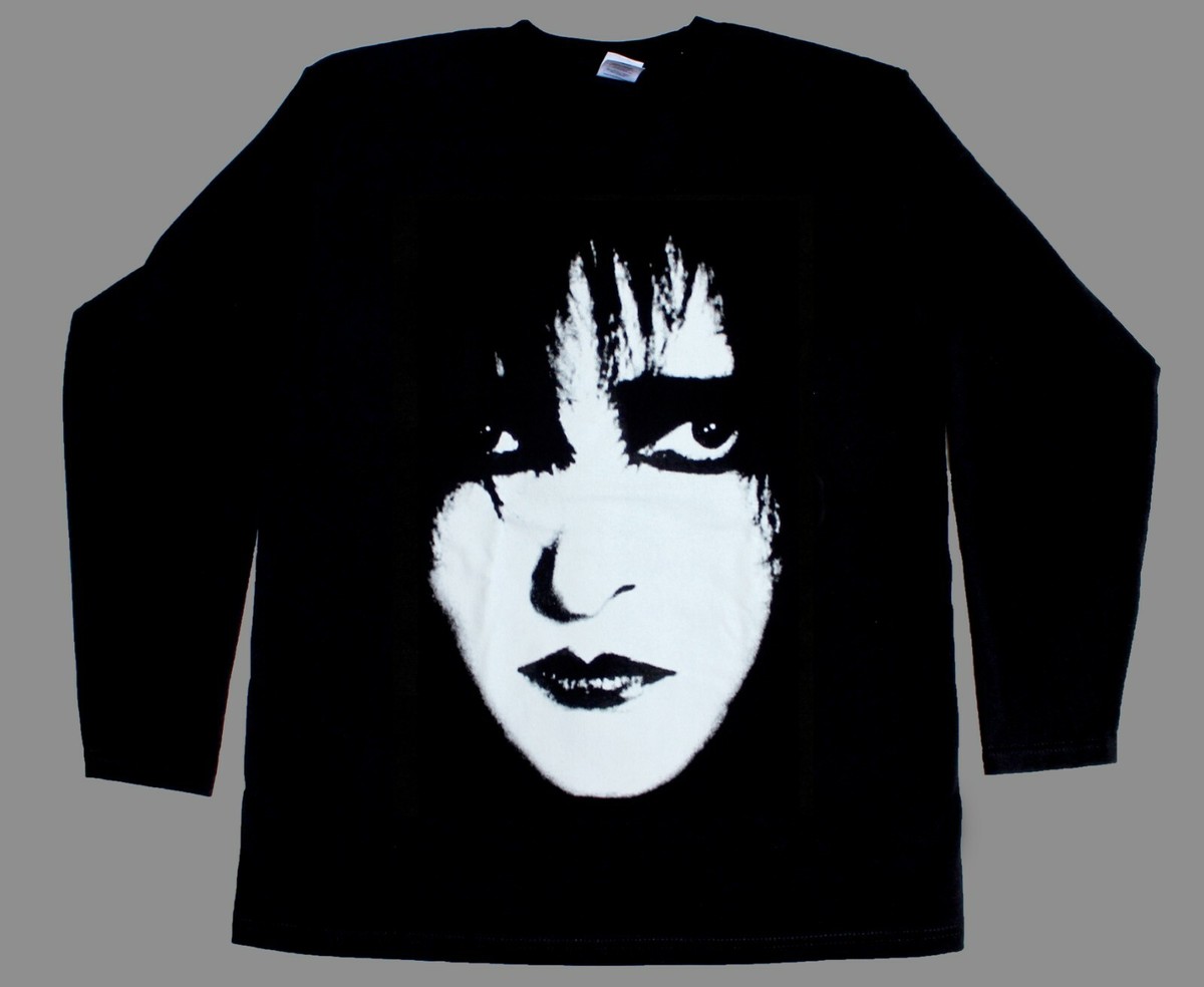 SIOUXSIE AND THE BANSHEES SIOUX FACE POST NEW BLACK T-SHIRT SIOUXSIE AND THE BANSHEES SIOUX FACE POST NEW BLACK T-SHIRT
