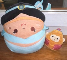 ERROR Rare Upside Down Face Squishmallow Disney 10 PRINCESS Jasmine and Abu