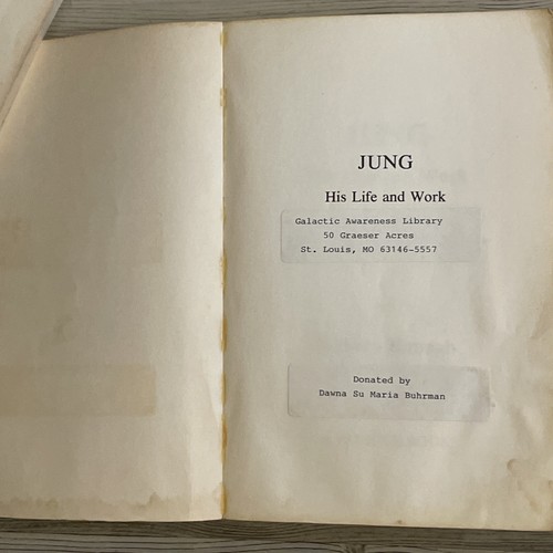 Carl Jung His Life and Work A Biographical Memoir by Barbara Hannah PB 1976 | eBay