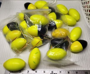 Vtg Steelhead salmon 2.5" Casting Bobber/Floats