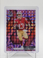 BROCK PURDY 2025 MOSAIC REACTIVE PURPLE MOSAIC PRIZM 49ERS Q1829