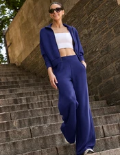 SPANX AirEssentials® Wide Leg Track Pant - Midnight Iris - BEST SELLER