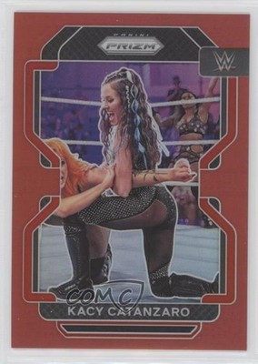 2022 Panini Prizm WWE Red Prizm 263/299 Kacy Catanzaro #185 s3g
