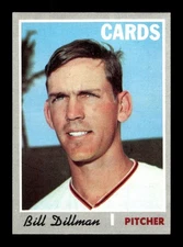 1970 Topps #386 Bill Dillman Cardinals EX-MT *7w