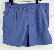 NEW NWT Islander Blue Swim Trunks Shorts Men's XL