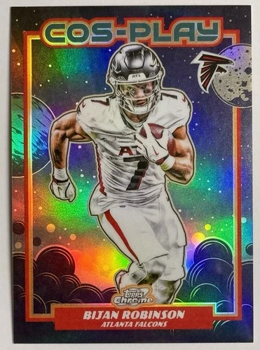 2025 Topps Cosmic Chrome Bijan Robinson Base (RAW)