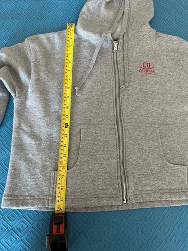 cornell university großer roter Hoodie für Damen, Reißverschluss Langarm - Bild 9 von 9