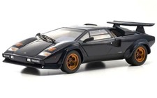 Kyosho 1/18 Lamborghini Countach Walter Wolf No.3 Dark Blue Diecast Model Car