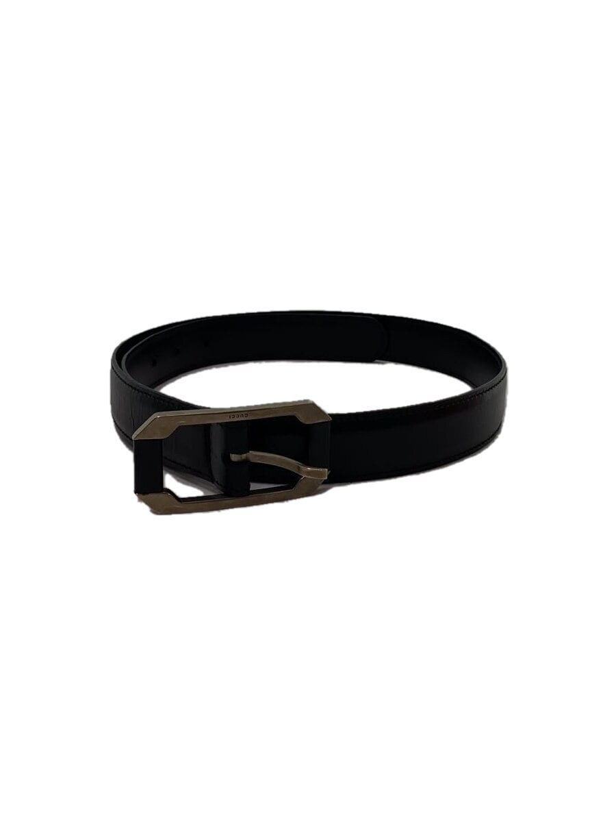 GUCCI Men's Leather Belt in Black 174767 480199