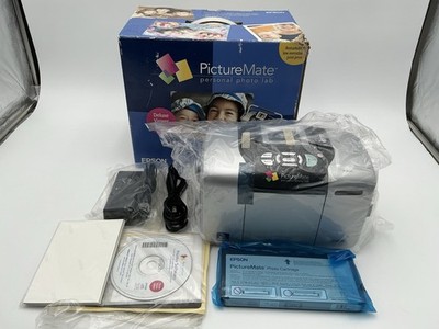 New Epson PictureMate Snap Personal Photo Lab Deluxe Edition C11C618001