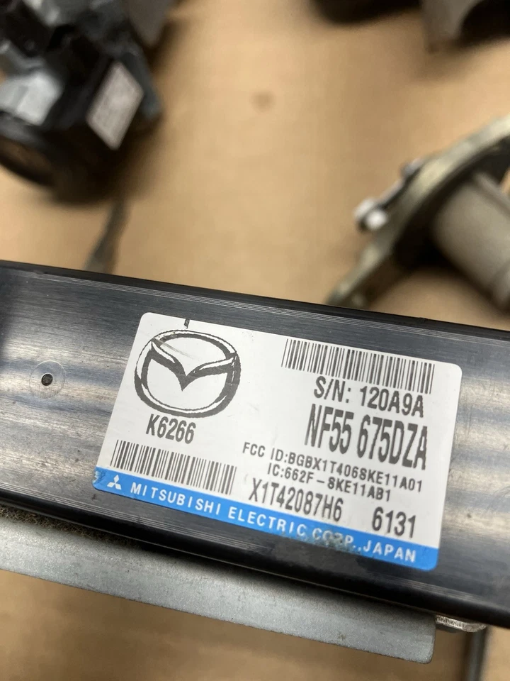 09-15 Mazda MX5 NC Miata ECU Juego de llaves Módulo de control del motor OEM MANUAL 5 velocidades Foto 3 de 4