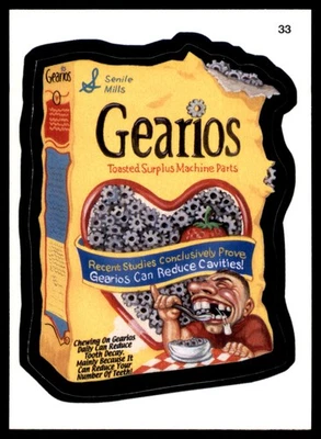 2004 Topps Wacky Packages All-New Series 1 #33 Gearios - Image 1 of 2