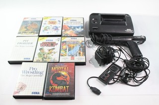 Sega Master System II W/ Leads Games Working