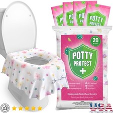 Extra Large Disposable Toilet Seat Covers Kids Waterproof Travel Potty Liners US