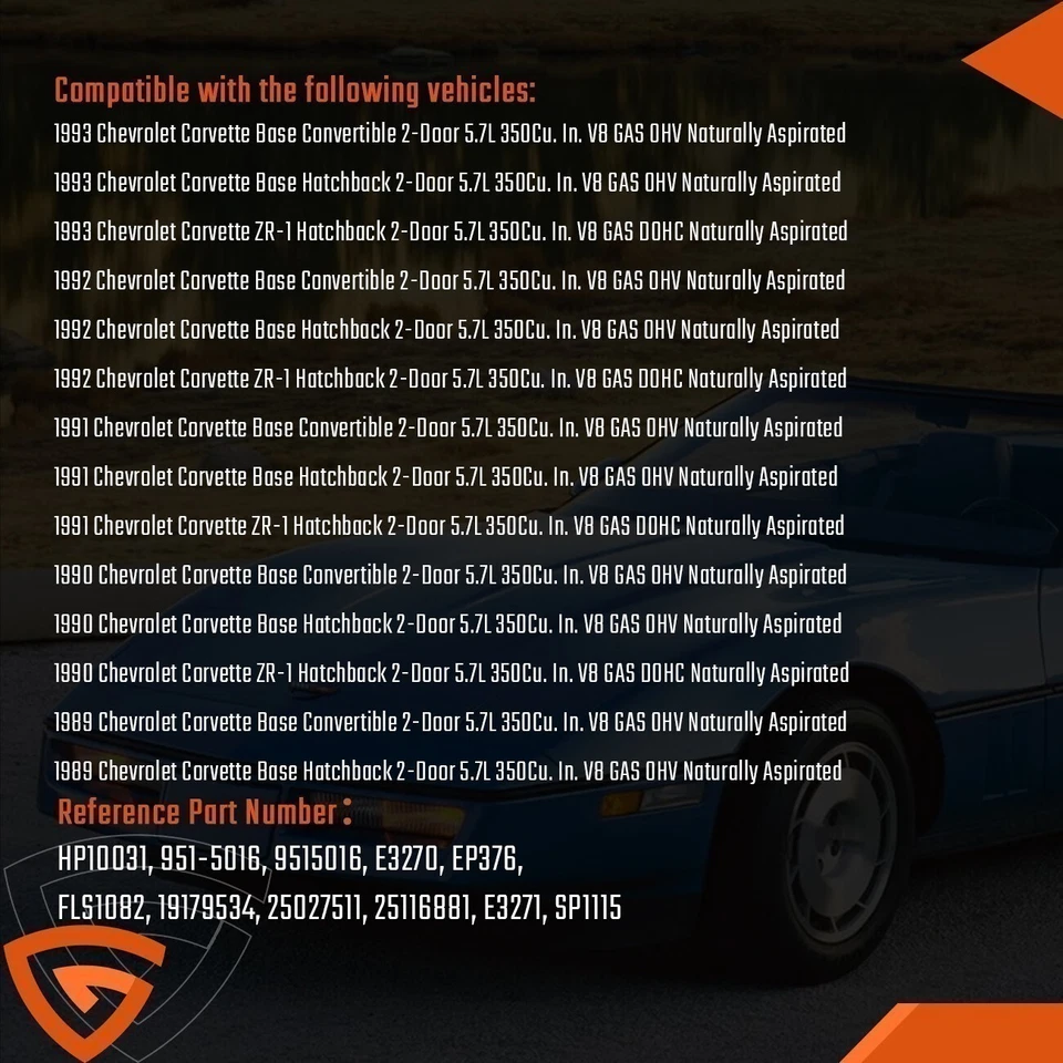 For 1989-1996 Chevrolet Corvette 5.7L Fuel Pump Module Assembly W/ Sending Unit - Image 3 of 4