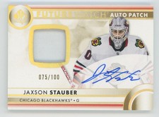 2023-24 SP Authentic Future Watch Patch Jaxson Stauber RC Auto 075/100 #134