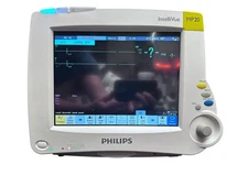 Philips Healthcare IntelliVue MP20  Masimo SP02, NIBP ECG, ETC02 Patient Monitor