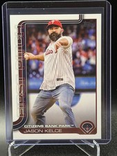 Jason Kelce 2025 Topps First Pitch (Citizens Bank Park) #FP-1 - Phillies