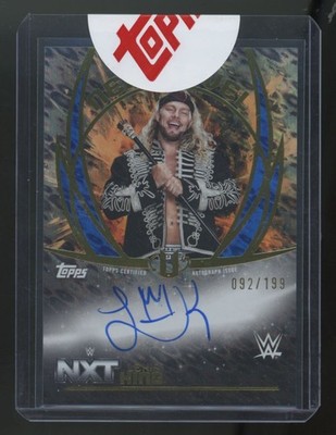 2025 Topps WWE Universe Lexis King Next Level Blue Pulse Auto /199 #NLA-LKI