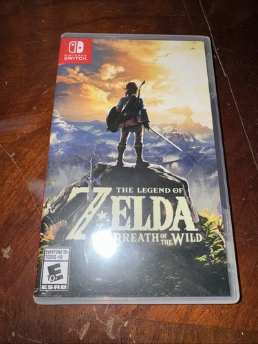 Zelda Breath Of The Wild Nintendo Switch Complete