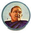 1963 Krun-chee CFL Football Coin #1 Jackie Parker Excellent Sharp