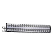 660V 20A Terminal Strip Block 20P Dual Rows DIN Rail Base