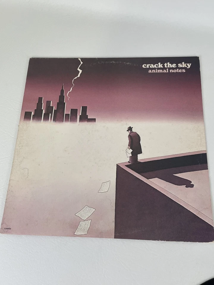 Crack The Sky - Animal Notes LP Record 1976 Lifesong Progressive Rock 33RPM - Image 2 of 4