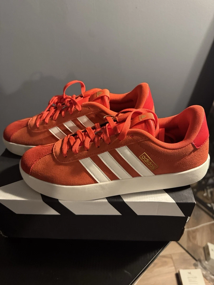 ADIDAS VL Court 3.0 Orange Sneaker Skate Shoe Leather Suede Mens 9.5 Excellent adidas VL Court 3.0 Sneakers - Orange | Free Shipping with  main image 4