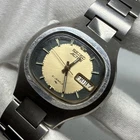 Rare SEIKO Actus 7019-5010 Beige Dial Vintage Automatic Watch Working! Runs