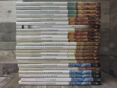 22 Life Lessons from Max Lucado Hebrews, James, Peter, John Jude, Colossians Phi