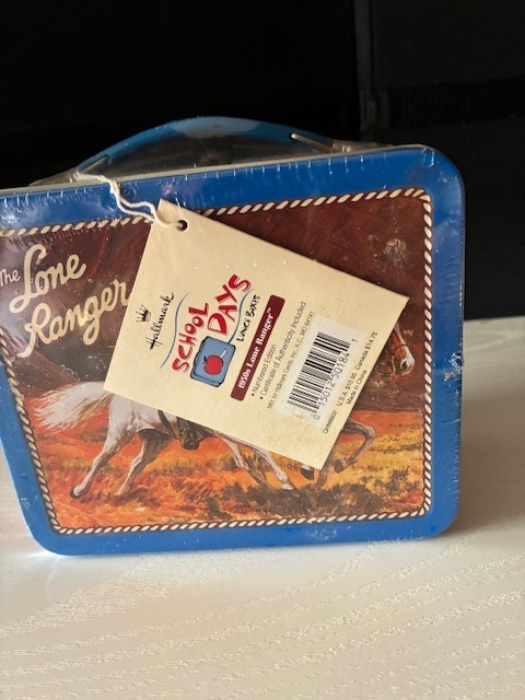 Lone Ranger Hallmark School Days Lunchbox Numbered Edition COA Sealed Small