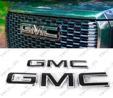 New 2021-2024 Only Gmc Yukon Yukon Xl Gm Front Rear Chrome Emblem Kit 84729912