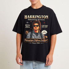 Babysitter Harrington Service T-Shirt Steve Stranger Things 80s Sci-Fi Fan Tee