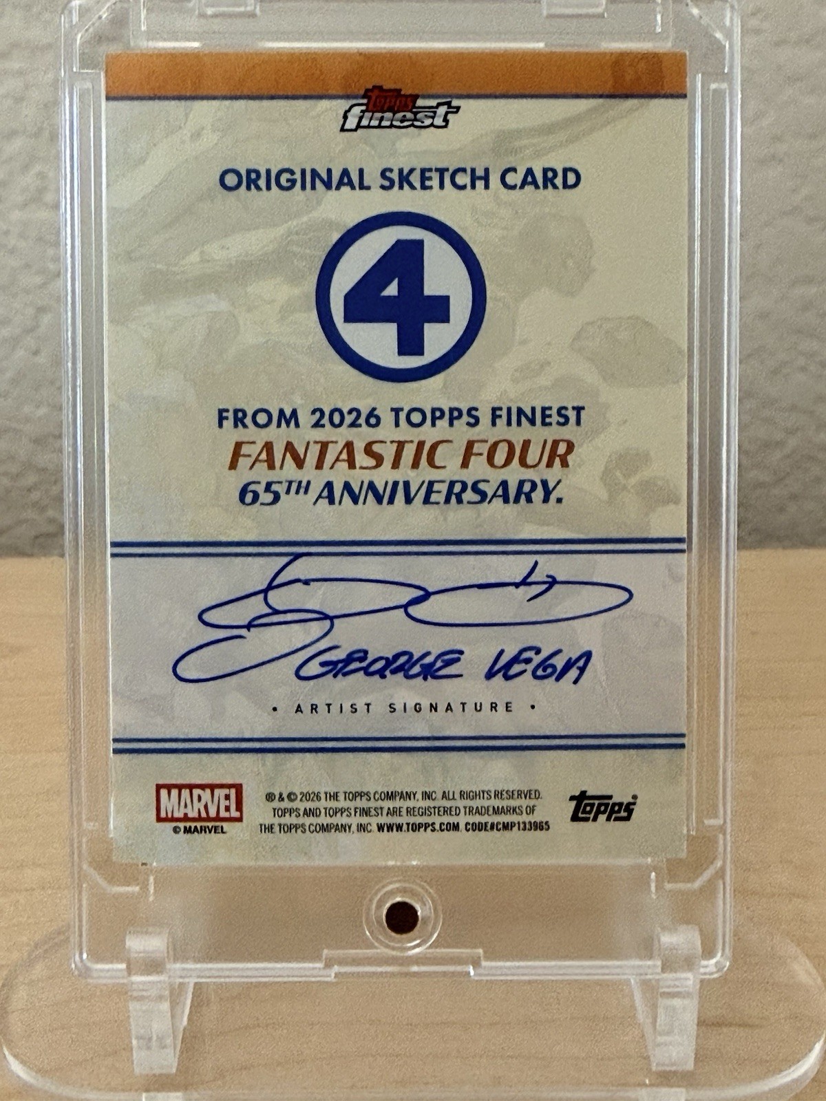 George Vega sig