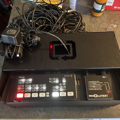 Blackmagic ATEM Mini HDMI Live Production Switcher On Revolution LightBoards