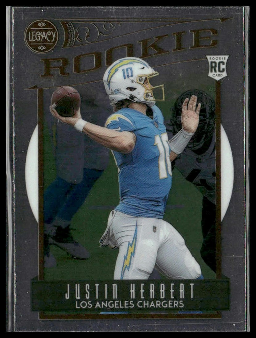 2020 Panini Chronicles #203 Justin Herbert Legacy Update Rookies